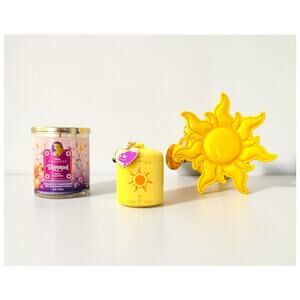 BBW Disney Rapunzel Coin Purse PocketBac Holder Candle Bundle Tangled